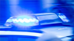 Blaulicht eines Polizeiautos